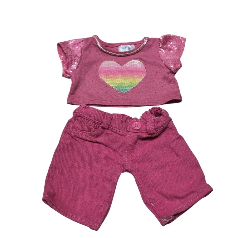 Build A Bear BAB Girl Clothes 20 pc Lot Clothing Shoes Outfits Accessories FAIR